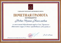 Новик Достижения