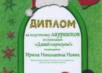 Новик Достижения