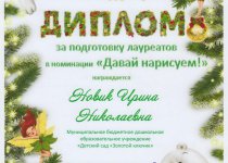 Новик Достижения