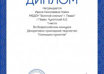 Новик Достижения